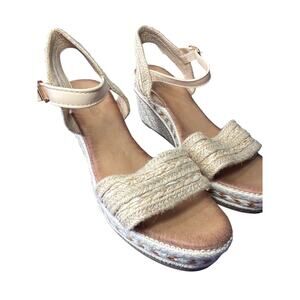Shibever espedrille wedges womens 10 girlhoodcore cottagecore boho chic bohemian